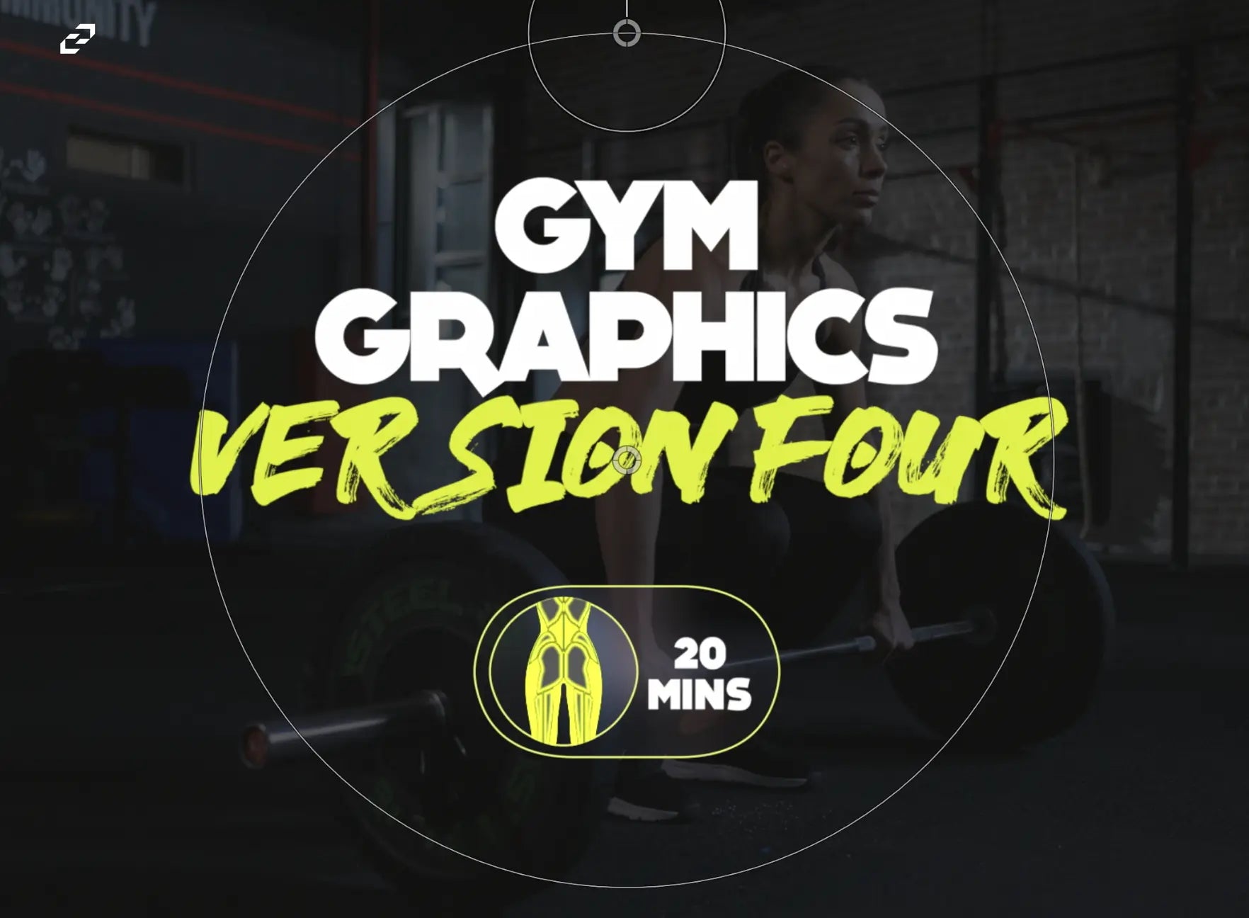 Workout Intro Template for Final Cut Pro - Editable Fitness Templates - CCreation Store
