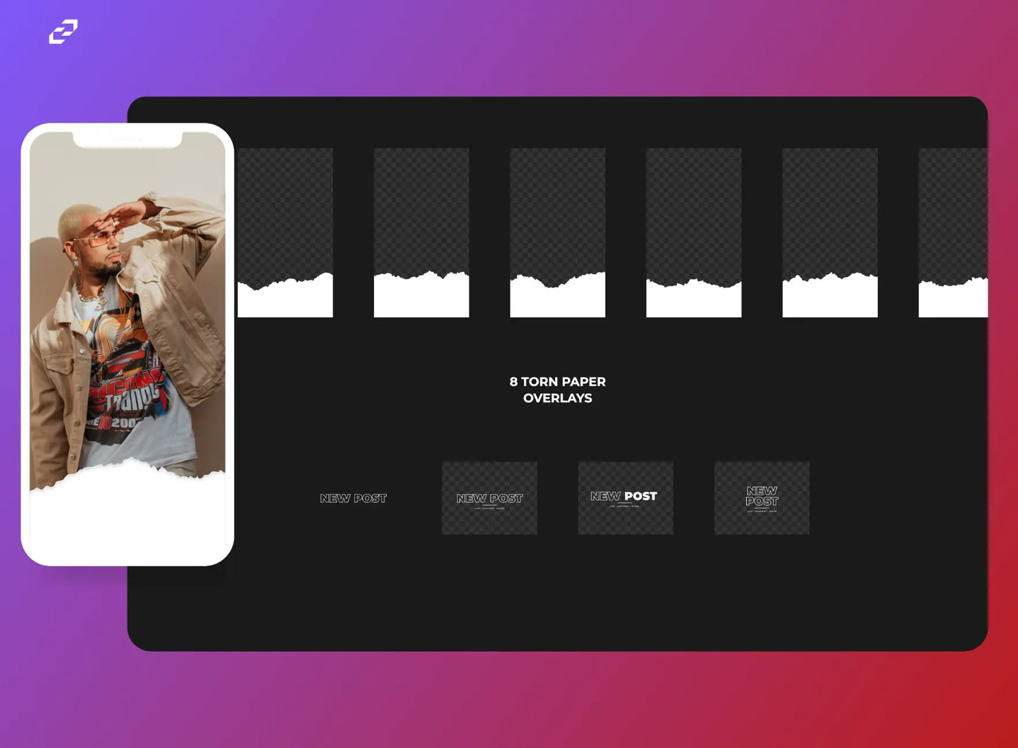 Instagram Story Graphic Overlays, Content Elements inc. days of week - CCreation Store