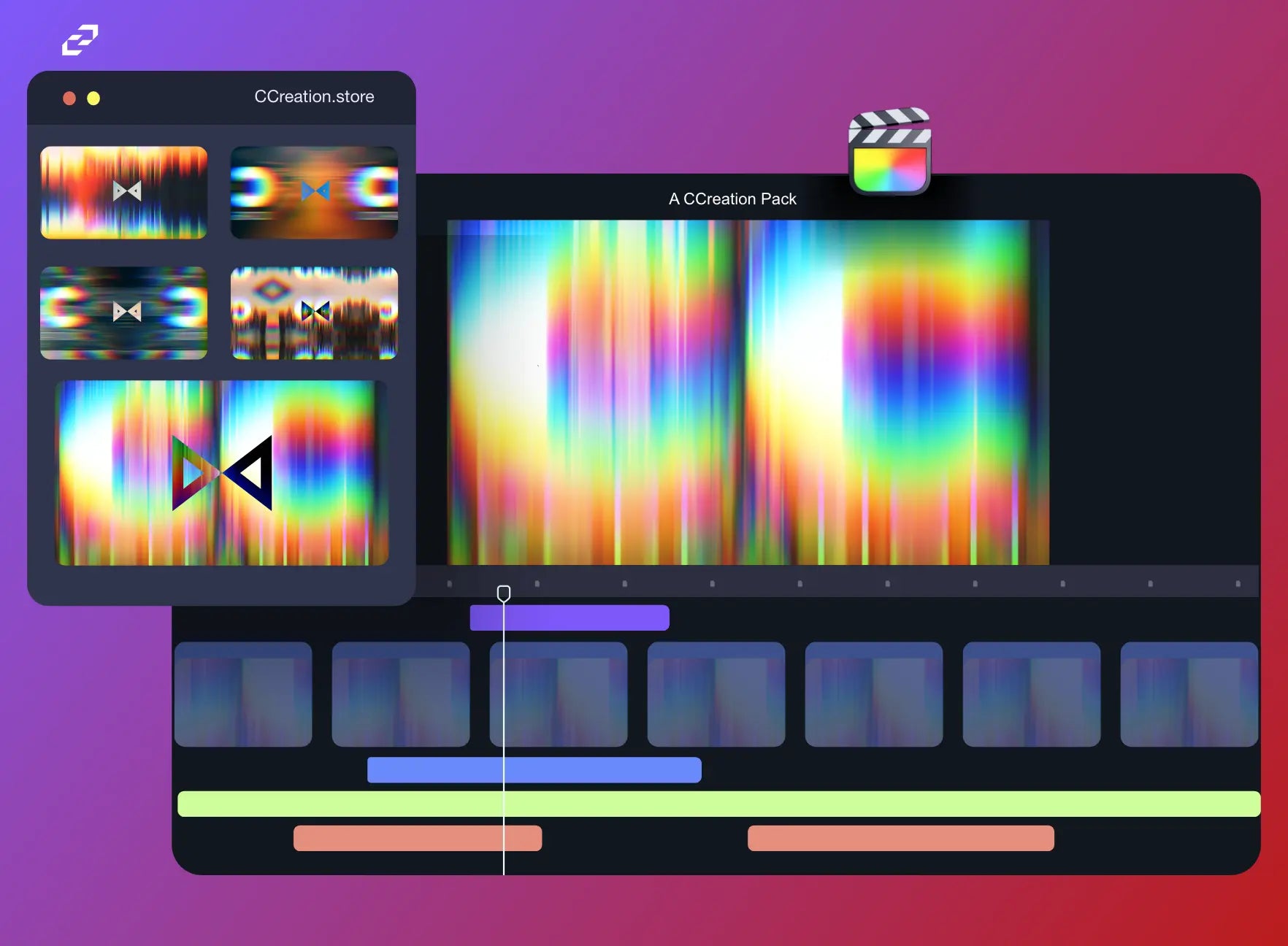 Zoom Effect Transition for Final Cut Pro - FCP X Transitions and Elements - C Creation Store