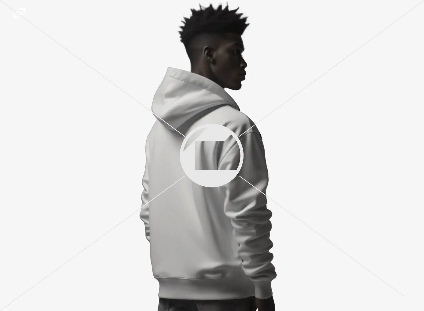 Free Man in Hoodie Mockup - PSD Mockups - CCreation Store