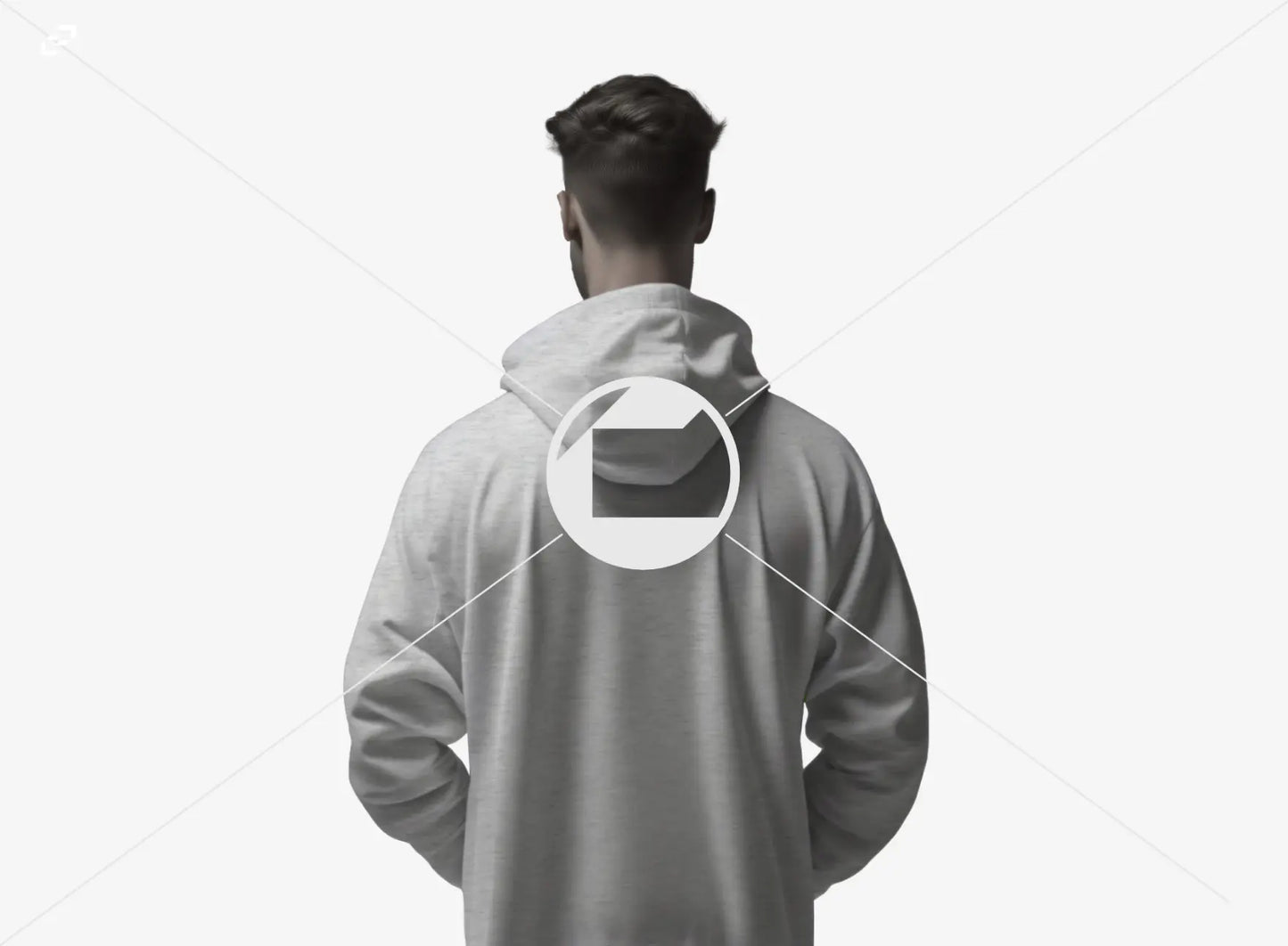 Free Man in Hoodie Mockup - PSD Mockups - CCreation Store