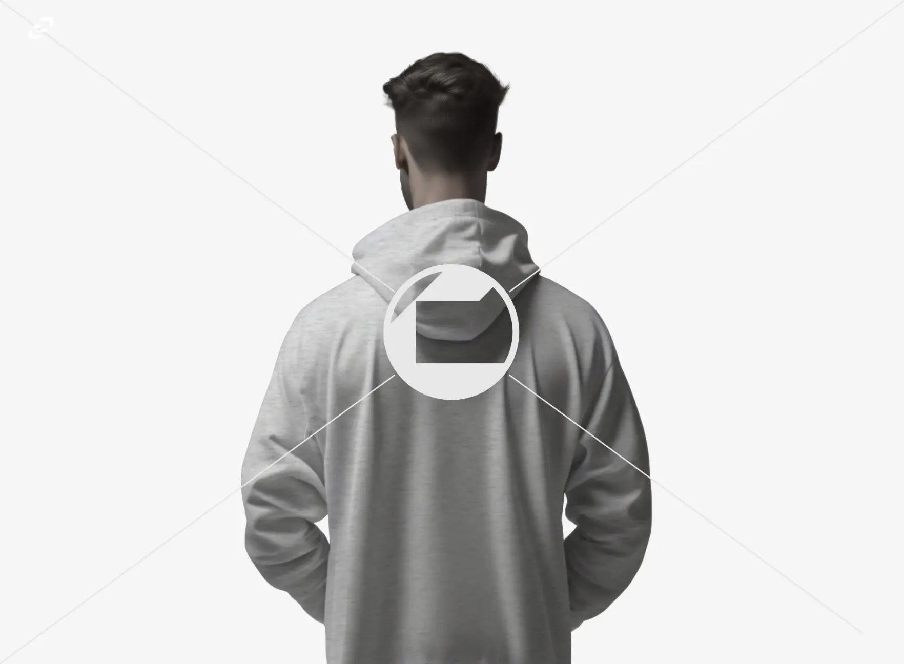 Free Man in Hoodie Mockup - PSD Mockups - CCreation Store