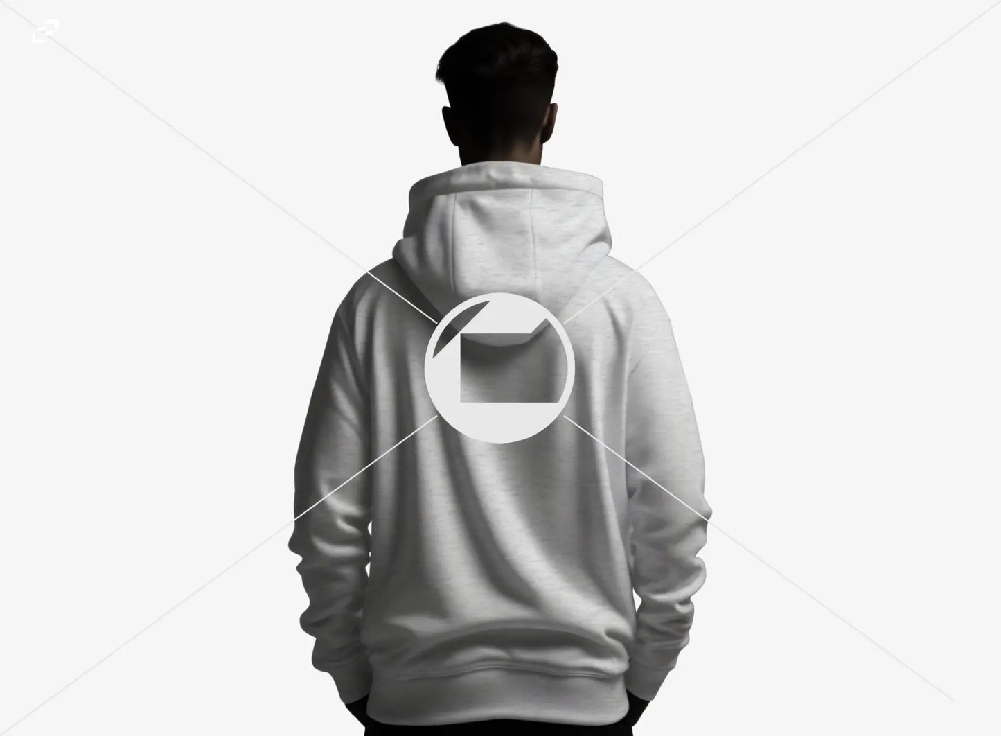 Free Man in Hoodie Mockup - PSD Mockups - CCreation Store
