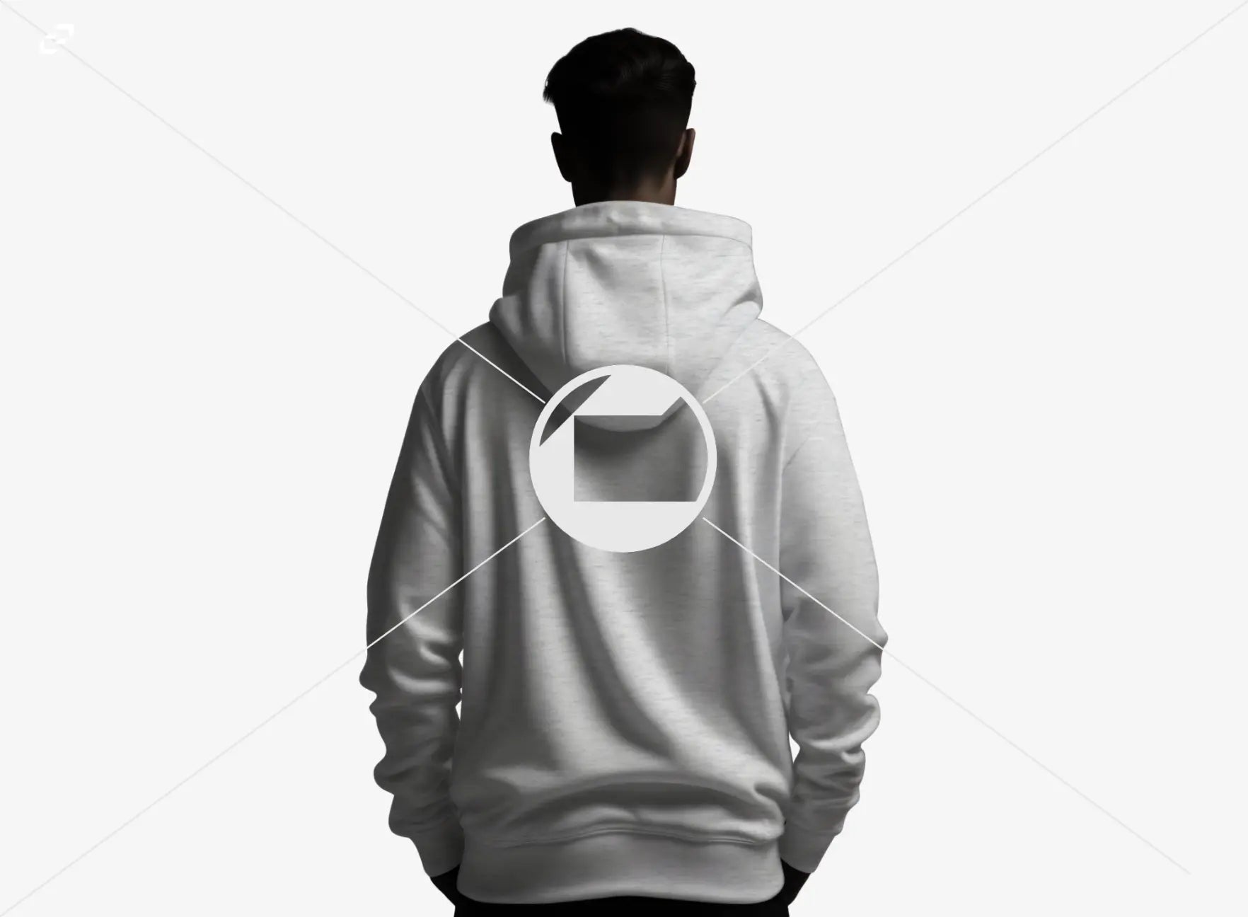 Free Man in Hoodie Mockup - PSD Mockups - CCreation Store