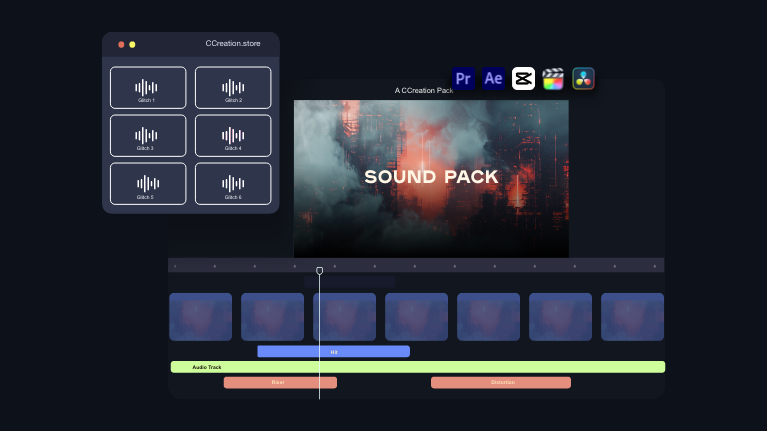 Glitch Sound Effects ccreation.store