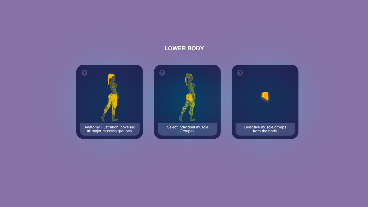 Exercise Graphics V4 Female Lower Body For Capcut ccreation.store