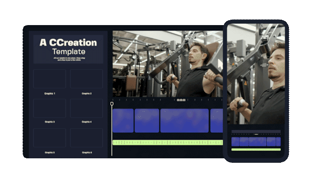 Gym Graphic V2 Ectomorph Bundle for CapCut ccreation.store
