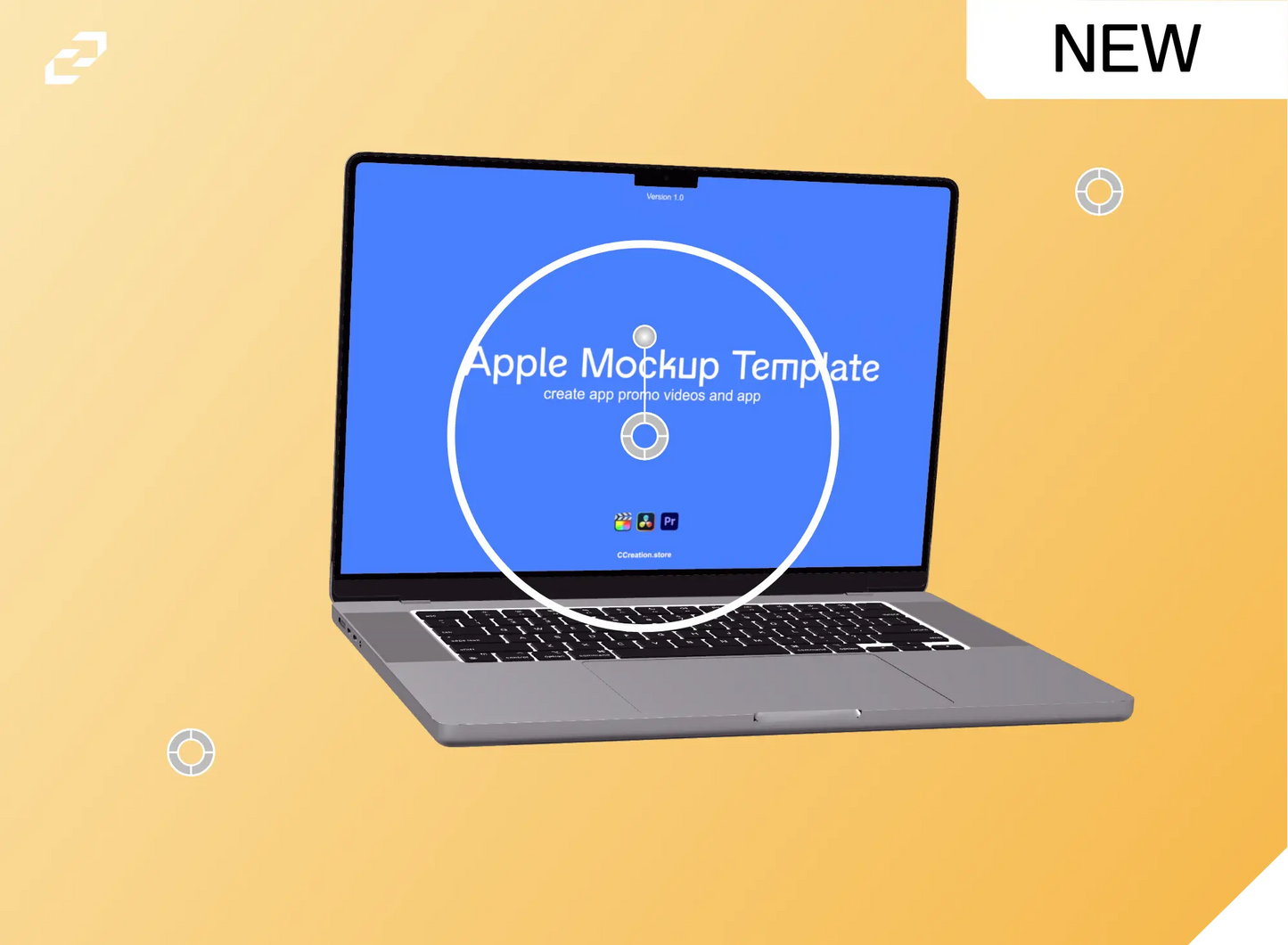 MacBook Pro Mockup Template ccreation.store