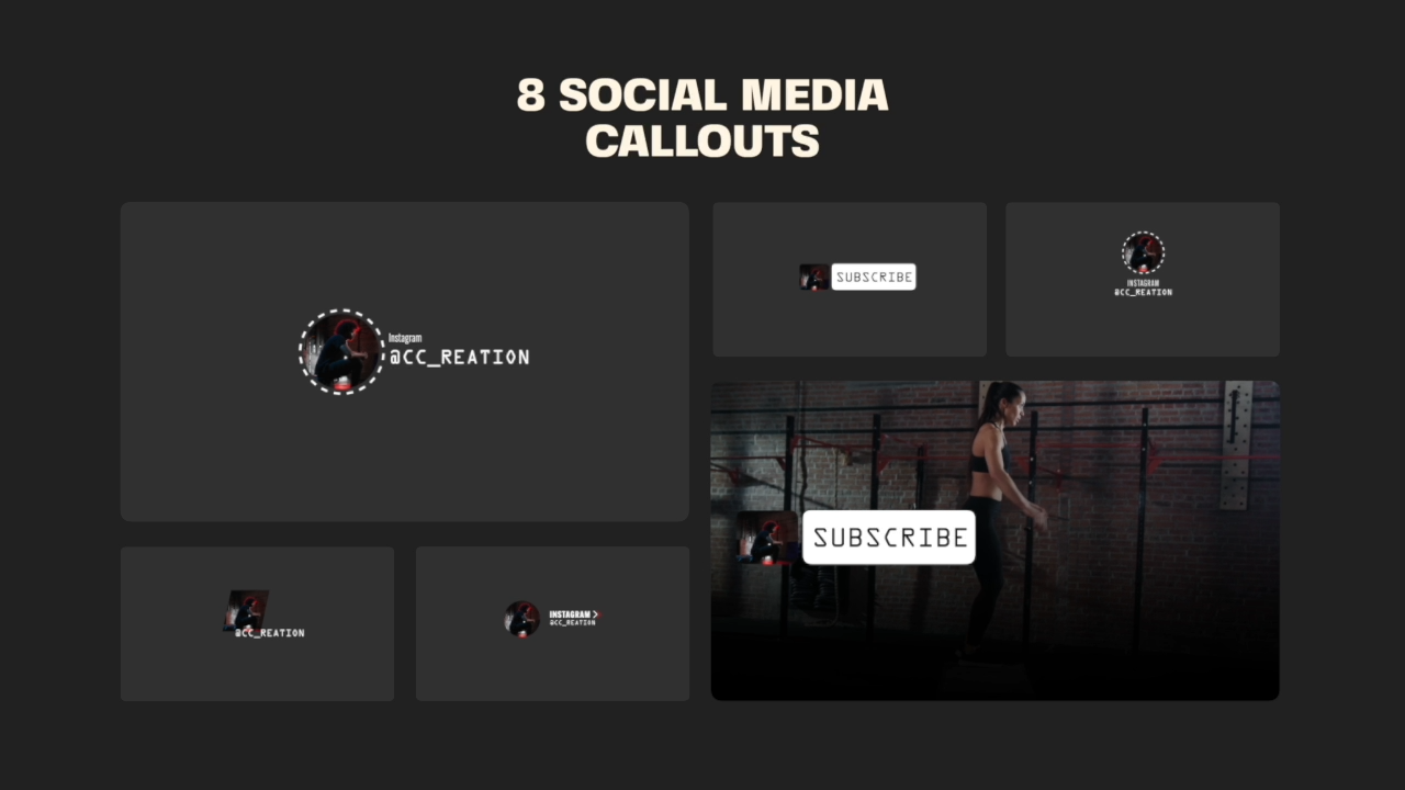 Call-Outs | MOGRT, Premiere Pro Templates