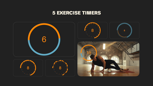Countdown Timers For Fitness - After Effects Templates