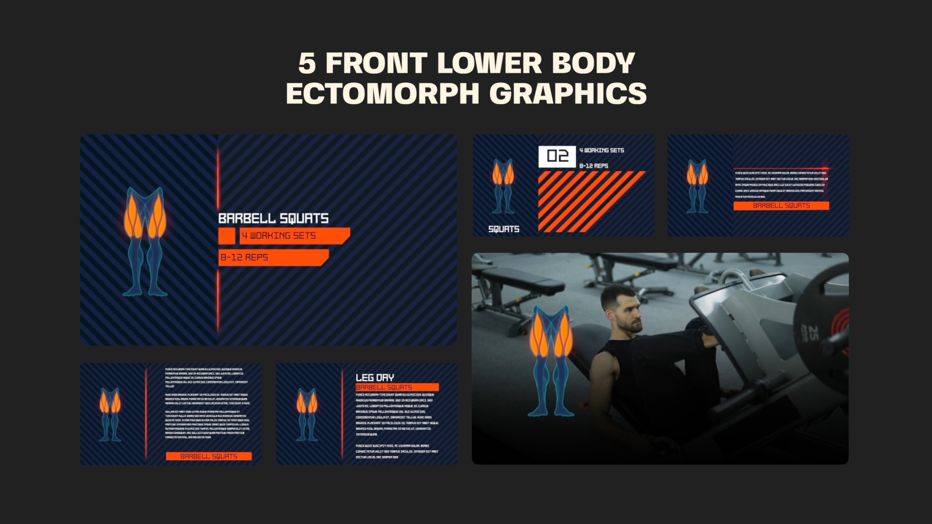 Full Leg Day Gym Workout: Template Included