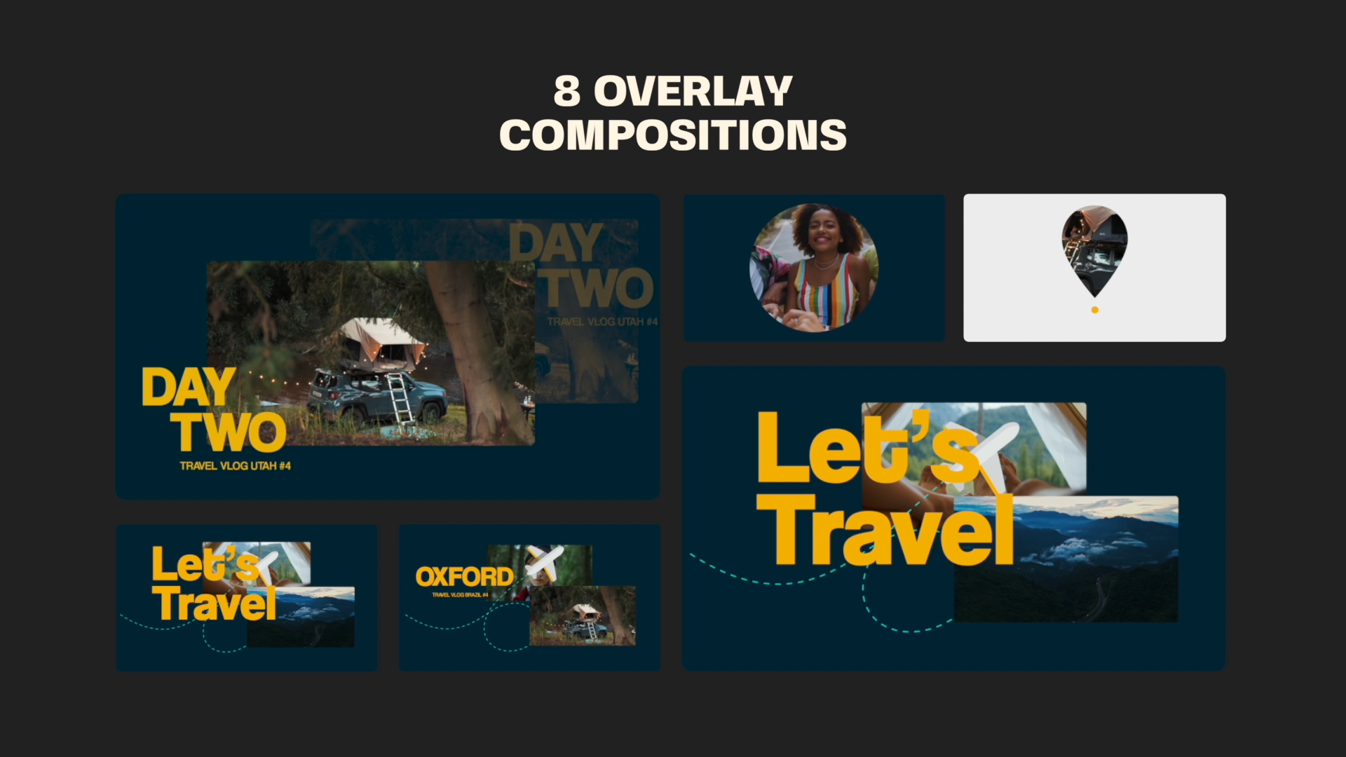 Travel Map Animation Template For Final Cut Pro