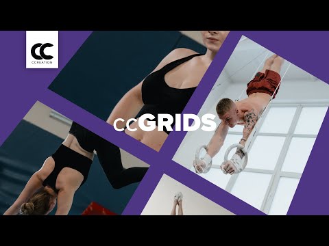 Grid Split Screen Layout