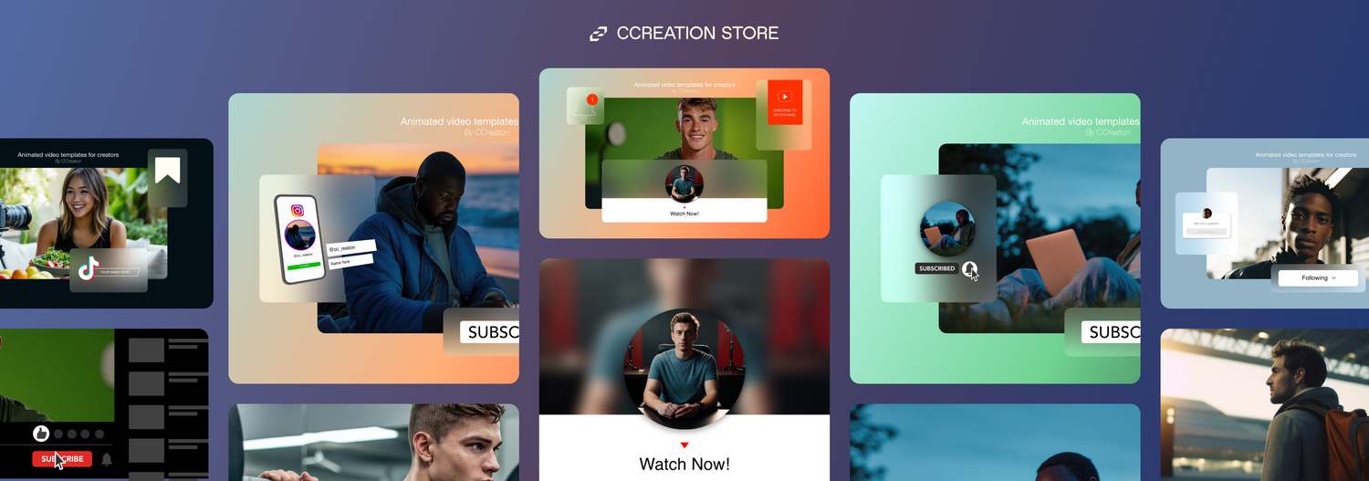 Social Media Lower Thirds ccreation.store