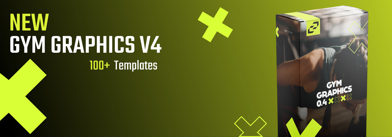 Gym Graphics DVR — Fitness Content Plugin for DaVinci Resolve