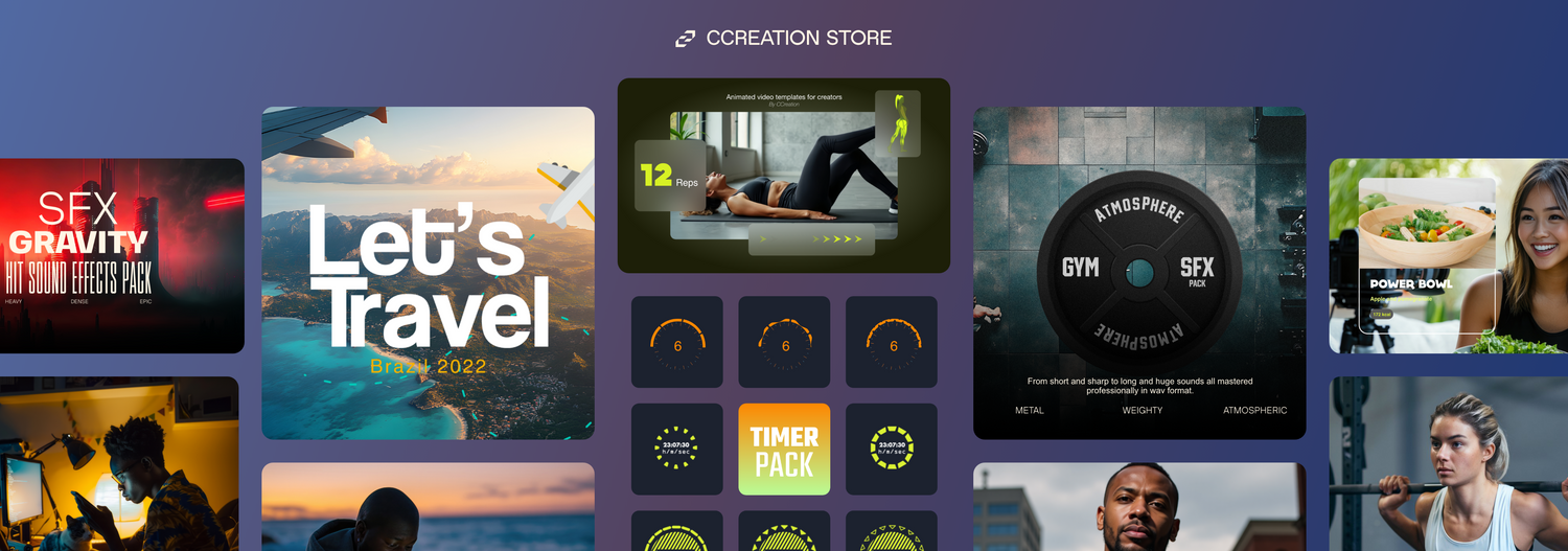 We Create High-Quality templates and Colors Presets and capcut templates