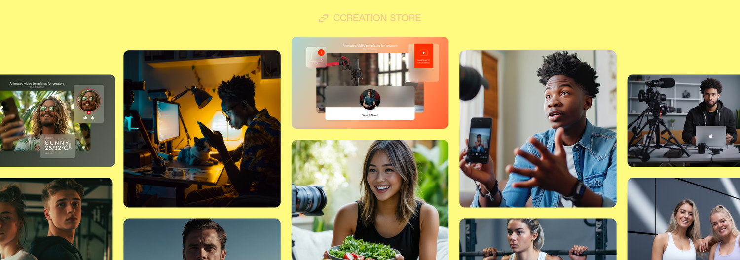 CCreation Download Millions of capcut Templates, shopify Themes, Photos, Graphic youtube Templates