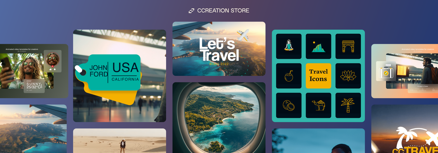 CCreation Download Millions of capcut travel lower thirds Templates, shopify Themes, travel Photo presets for Lightroom, motion travel theme Graphic