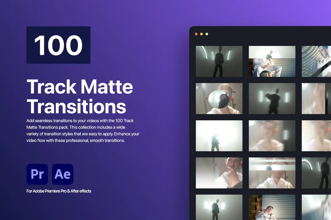 100 Track Matte Transitions Luxury Leaks