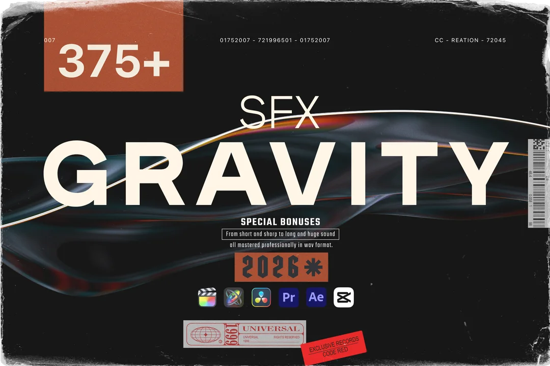 GRAVITY Sound Effects ccreation.store