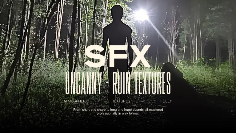 Uncanny Cinematic Sound Effects Pack  - Ruin Texture ccreation.store