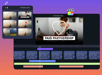 YouTube Animated Elements for Final Cut Pro - Graphics and Icons - C Creation Store 