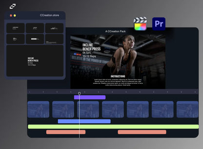 Lower Thirds - Titles and Elements for Final Cut Pro, Premiere Pro - C Creation Store
