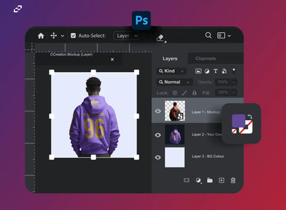 Free Man in Hoodie Mockup - PSD Mockups - CCreation Store