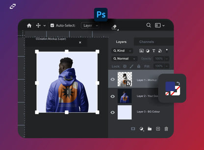 Free Man in Hoodie Mockup - PSD Mockups - CCreation Store