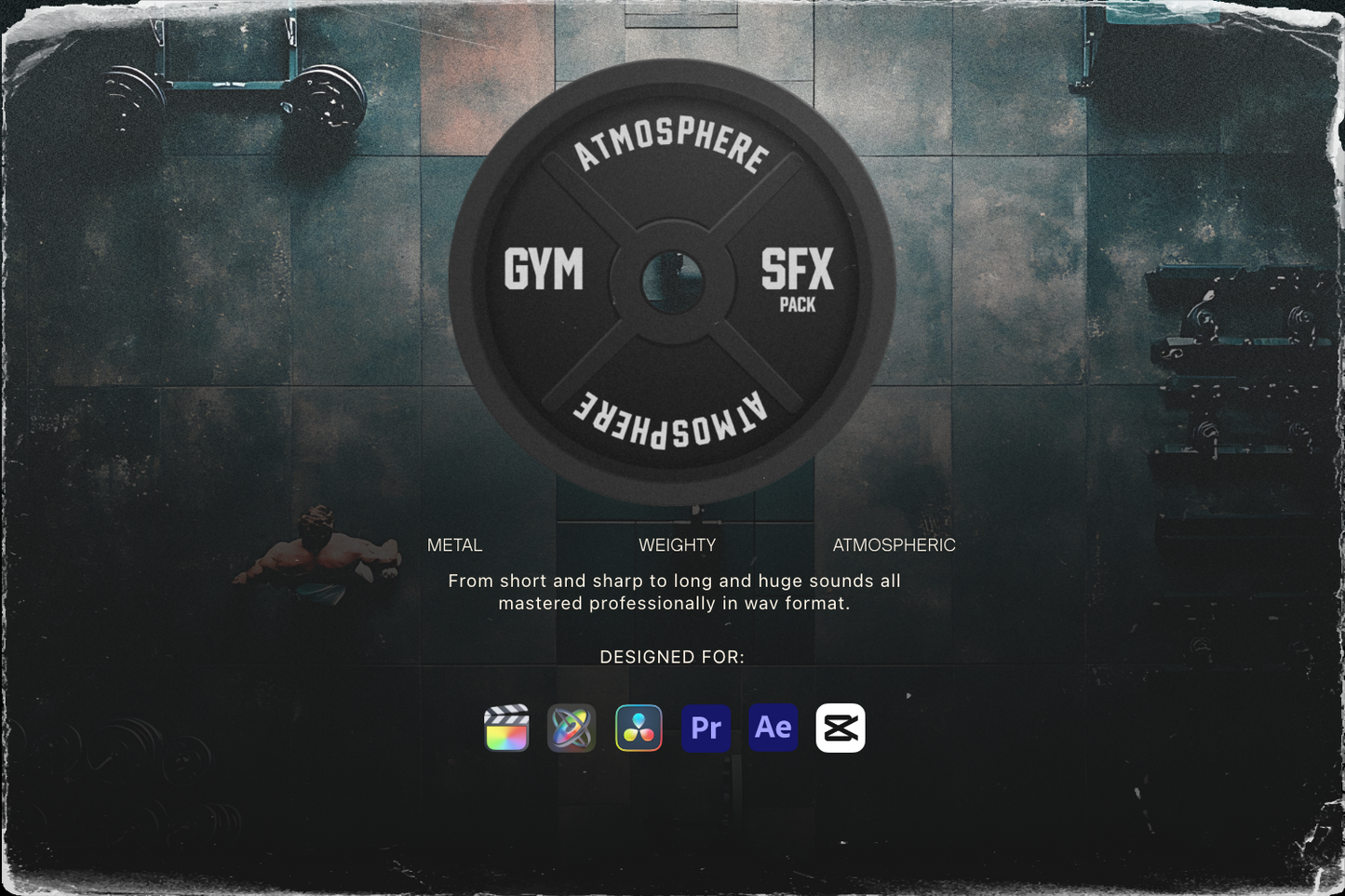 Cinematic Gym Sound Effects - Atmosphere ccreation.store