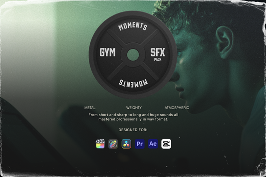 Cinematic Gym Sound Effects - moments ccreation.store