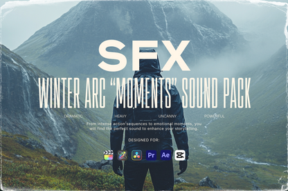 Winter Arc Sound Effects Pack - Moments ccreation.store
