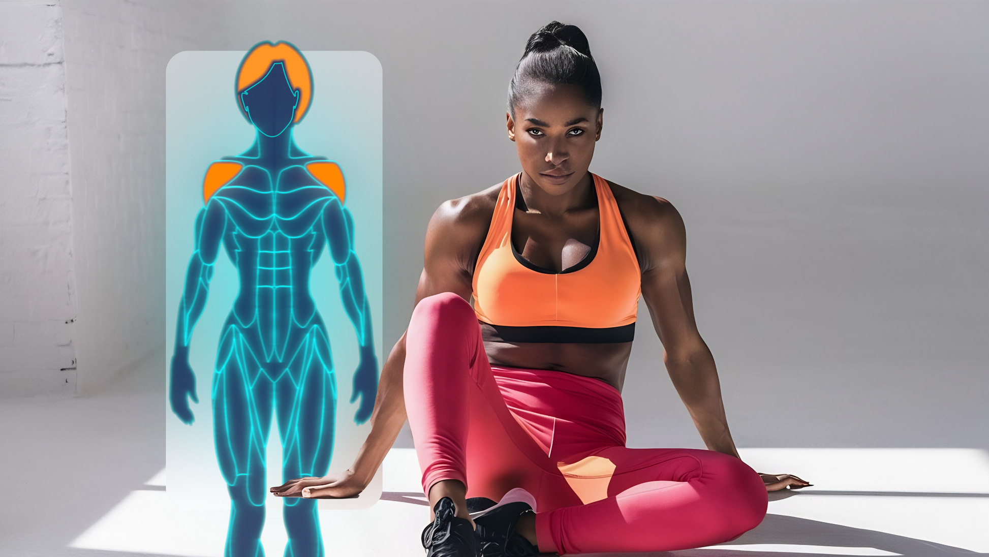 Gym Graphics V2 Female for CapCut ccreation.store
