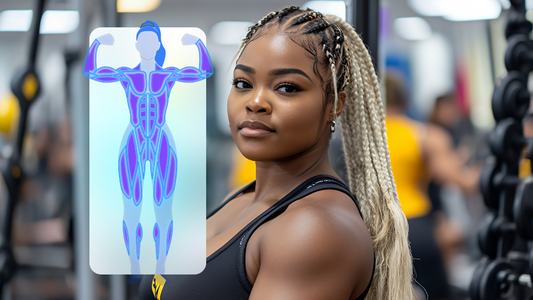 Fitness Graphic V4 Female Front & Back For Capcut ccreation.store