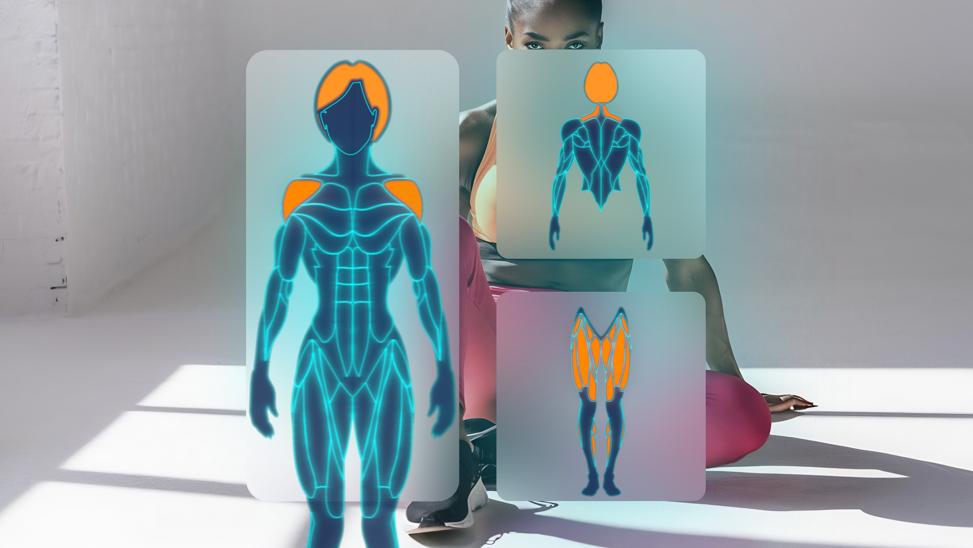 Gym Graphics V2 Female Bundle for CapCut ccreation.store