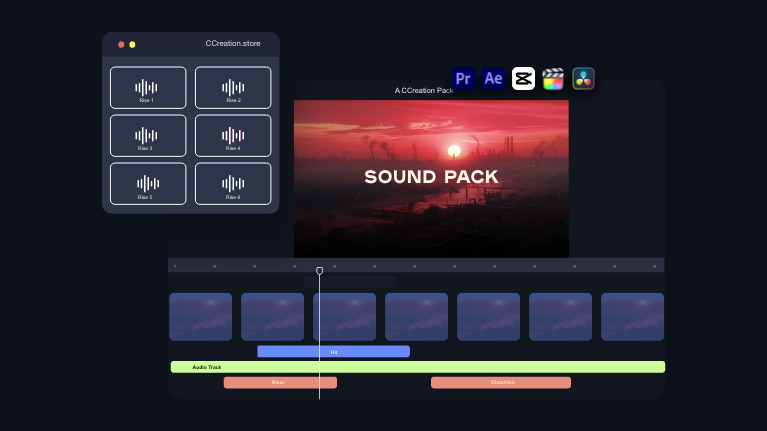 Riser Sound Effects Pack ccreation.store