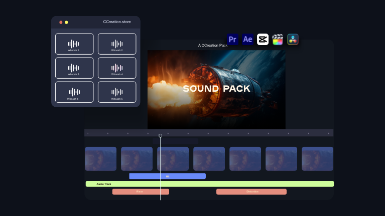 Whooshes Sound Effects ccreation.store