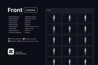 Free Gym Graphics V3 - CapCut ccreation.store