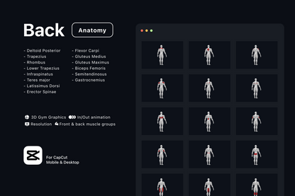 Free Female Gym Graphics V3 - CapCut ccreation.store