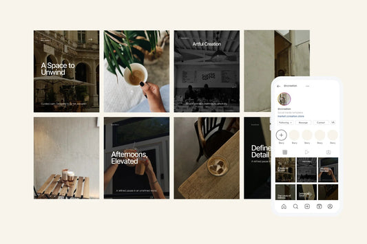 Clean Editorial Collection – Instagram Carousel Template Pack (Canva, Figma, Adobe XD, InDesign & Photoshop) ccreation.store