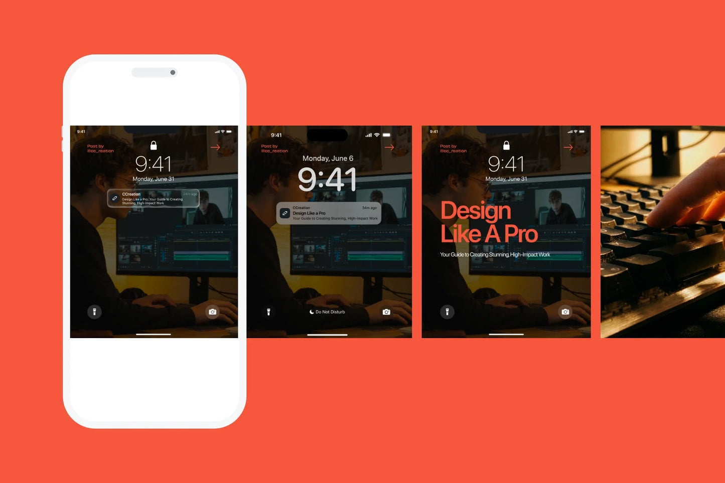 Clean iOS UI Collection – Instagram Carousel Template Pack (Canva, Figma, Adobe XD, InDesign & Photoshop) ccreation.store