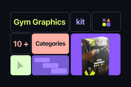 Animated Line Graphics for Capcut ccreation.store