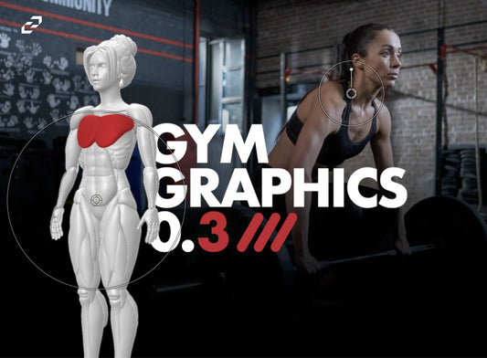 Female Gym Graphics V3 Capcut - CCreation - Templates, Motion Graphics, Video Editing