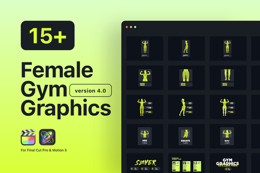 Female Figure Anatomy Pack For Final Cut Pro ccreation.store