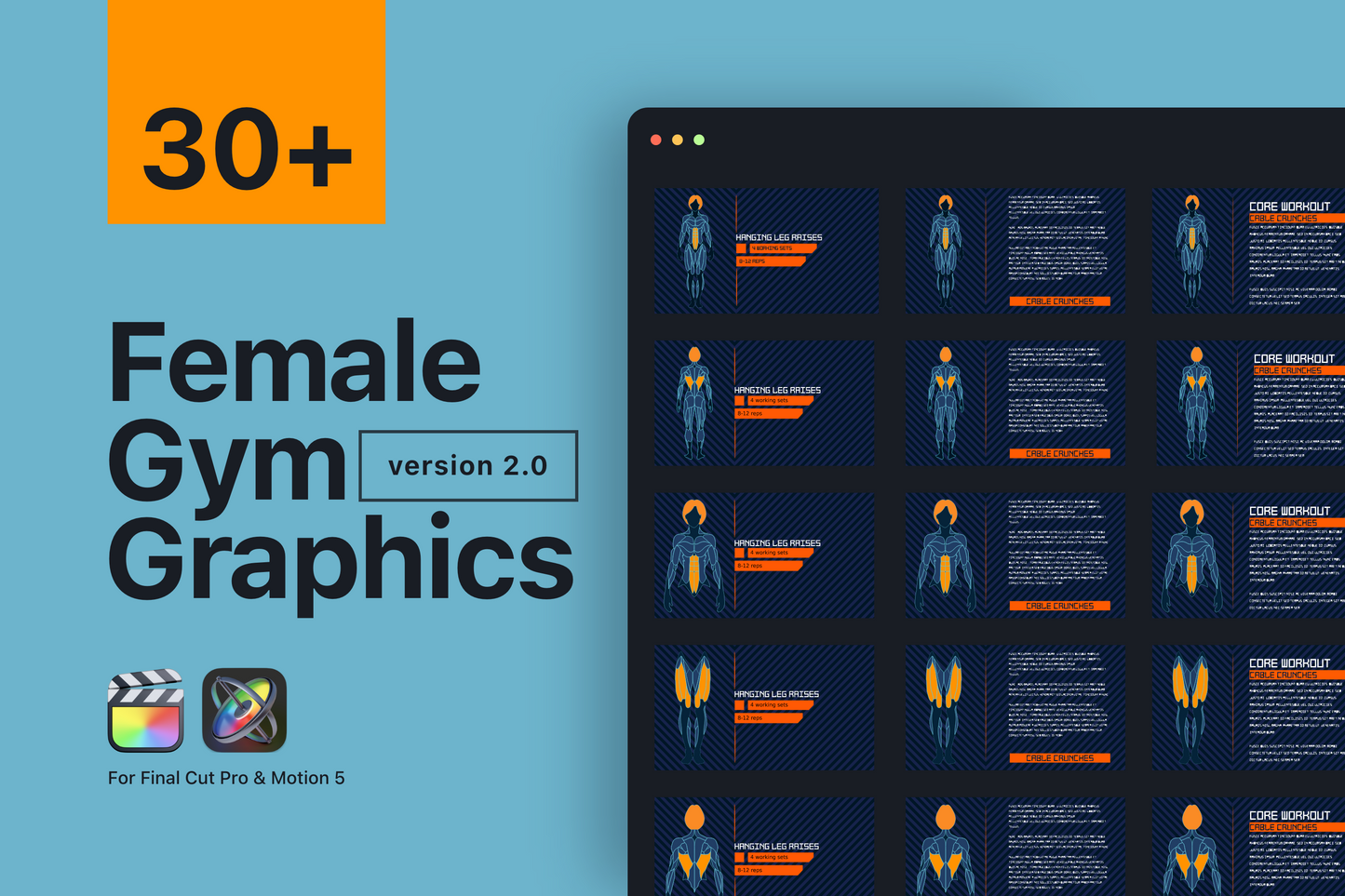 Gym Graphics V2 Female ccreation.store
