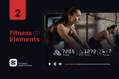 Female Gym Graphics V3 - CapCut ccreation.store