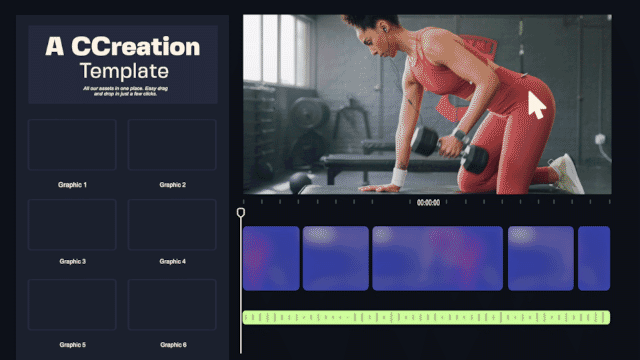 Female Gym Graphics V3 For Final Cut Pro & Premiere Pro ccreation.store