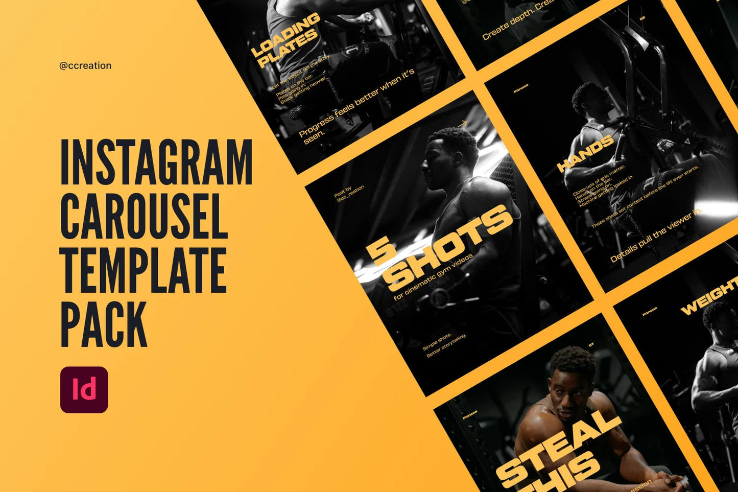 Instagram Carousel Adobe InDesign Template Bundle – All Collections (Complete Carousel Pack) ccreation.store