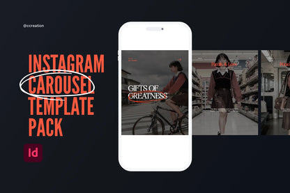 Instagram Carousel Adobe InDesign Template Bundle – All Collections (Complete Carousel Pack) ccreation.store