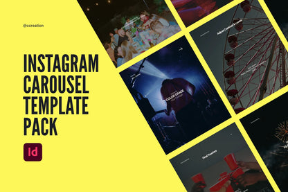 Instagram Carousel Adobe InDesign Template Bundle – All Collections (Complete Carousel Pack) ccreation.store